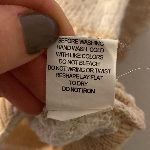 NY Collection striped knitted sweater size small - Picture 6 of 7